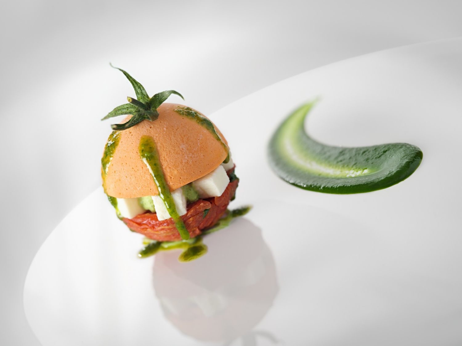 Tomate / mozzarella / basilic version 2007